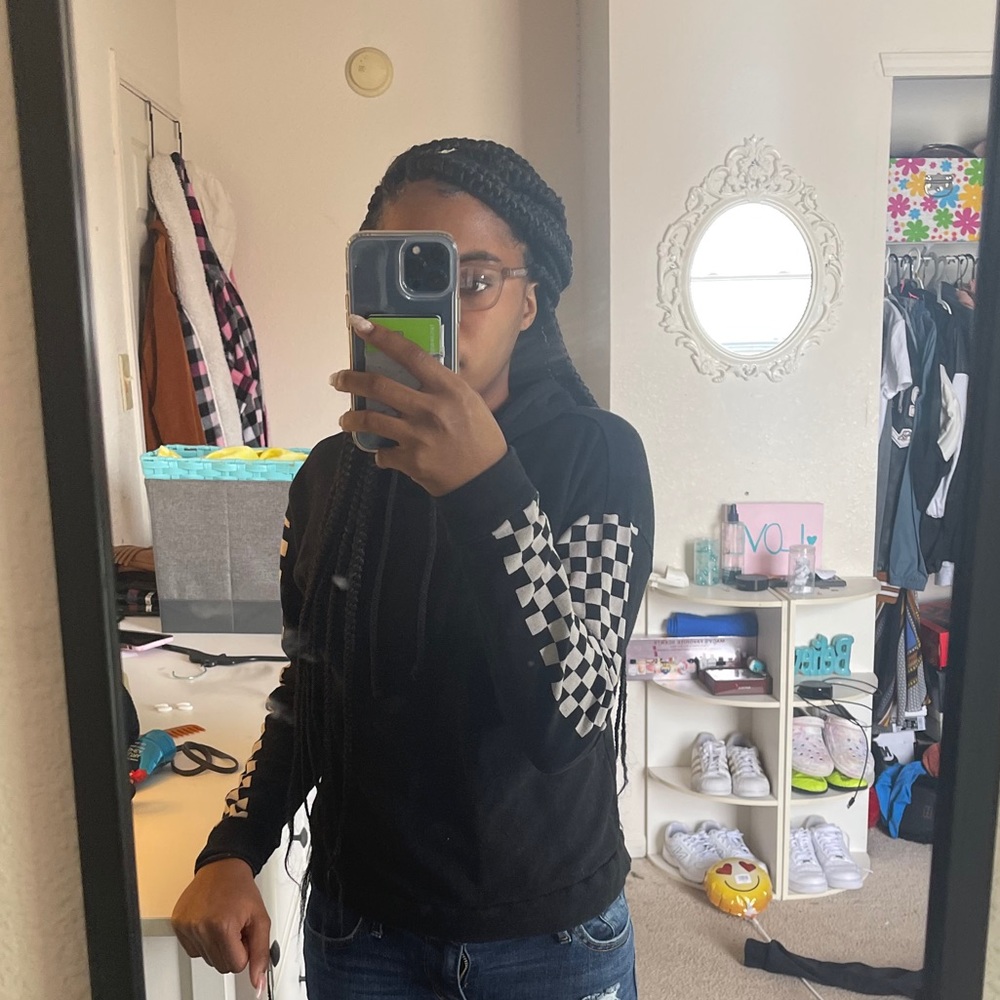 Cropped hoodie